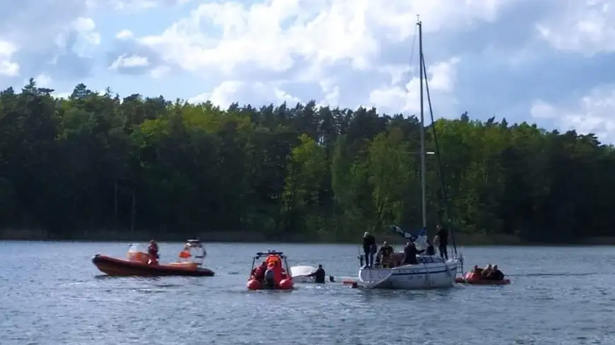 Mazurscy ratownicy w akcji. Znów było groźnie