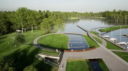 Ruciane-Nida kupiło były tartak. Powstanie port i inne atrakcje dla mieszkańców i turystów