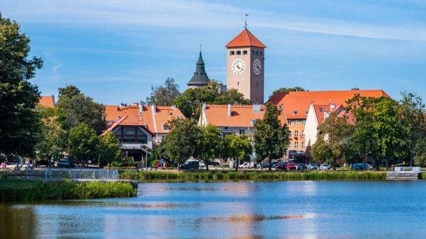 Szczytno na Mazurach.