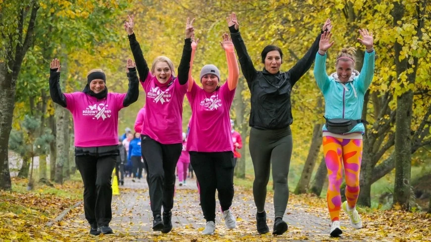 Różowy Bieg Po Zdrowie – pięć mazurskich miast łączy siły dla profilaktyki