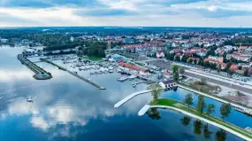 Inwestycje w Giżycku na Mazurach. Przebudowa obwodnicy i modernizacja linii kolejowej