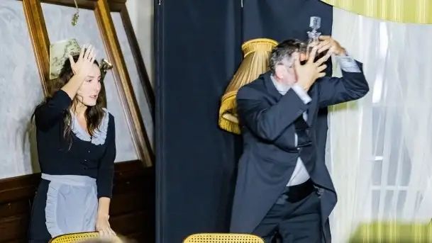 Krakowski teatr Komedia wystąpił na statku Chopin - zdjęcie 3