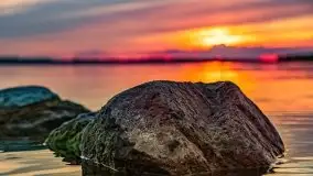 Zachód nad jeziorem Kisajno, sierpień 2021 r. - zdjęcie 9