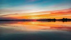 Zachód nad jeziorem Kisajno, sierpień 2021 r. - zdjęcie 26