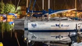 Noc w porcie Keja w Węgorzewie, sierpień 2021 - zdjęcie 8