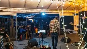 Bartek Grzanek podczas koncertu w Sztynorcie, sierpień 2021 - zdjęcie 8