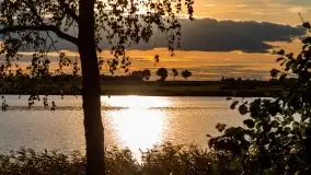 Zachód słońca nad jeziorem Kruklin, piękne te wrześniowe Mazury - zdjęcie 35