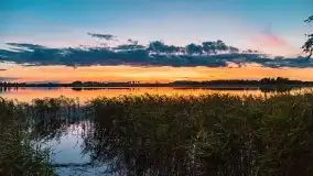 Zachód słońca nad jeziorem Kruklin, piękne te wrześniowe Mazury - zdjęcie 17