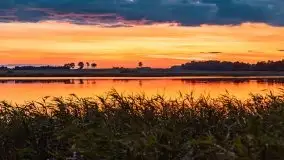 Zachód słońca nad jeziorem Kruklin, piękne te wrześniowe Mazury - zdjęcie 14