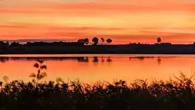 Zachód słońca nad jeziorem Kruklin, piękne te wrześniowe Mazury - zdjęcie 31