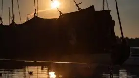 Zachód słońca nad jeziorem Bocznym, Tło Dla Mew, wrzesień 2021 - zdjęcie 48