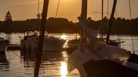 Zachód słońca nad jeziorem Bocznym, Tło Dla Mew, wrzesień 2021 - zdjęcie 12