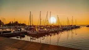 Wrześniowy wschód słońca w Wilkasach - porty AZS i PTTK Wilkasy - zdjęcie 23