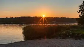 Zachód słońca nad jeziorem Mikołajskim z Chopinem w tle - zdjęcie 3