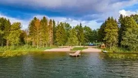 Wrześniowe jezioro Ublik o zachodzie słońca - zdjęcie 3