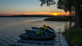 Wrześniowy zachód nad jeziorem Kisajno, widziany ze Strandy - zdjęcie 25