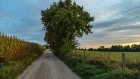 Zachód słońca w Pierkunowie, wrzesień 2021 r. - zdjęcie 9