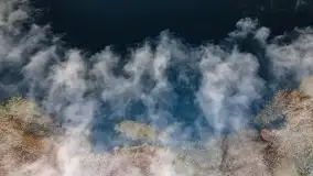 Październikowy wschód słońca, mgły i szron - zdjęcie 27