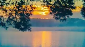 Październikowy wschód słońca, mgły i szron - zdjęcie 31