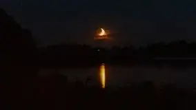 Zachód słońca nad jeziorem Kruklin, październik 2021 - zdjęcie 24