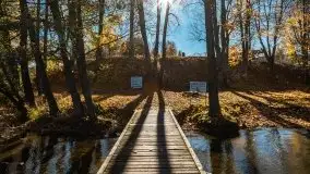 Jesienne klimaty w Pięknej Górze, jezioro Kisajno - zdjęcie 1