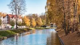 Kanał Łuczański w barwach jesieni, październik 2021 r. - zdjęcie 2