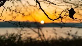 Wschód słońca nad jeziorem Kruklin, październik 2021 r. - zdjęcie 6