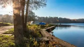 Jesienna i cicha śluza Guzianka I, Ruciane Nida - zdjęcie 12