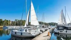 Jesienna Stranda i jezioro Kisajno - zdjęcie 1