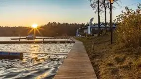 Zachód słońca i jesienne Ruciane Park  - zdjęcie 14