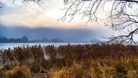 Wschód słońca nad jeziorami Niegocin i Grajewko w Bystrym - zdjęcie 61