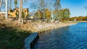 Remont kanału Piękna Góra, październik 2021 r. - zdjęcie 8