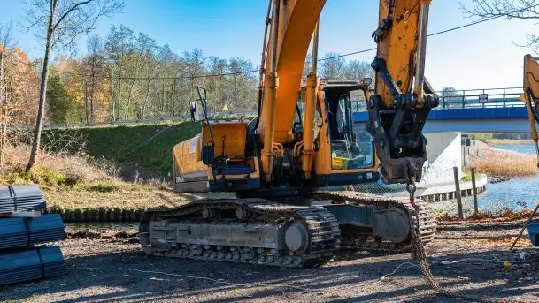 Remont kanału Piękna Góra, październik 2021 r. - zdjęcie 2