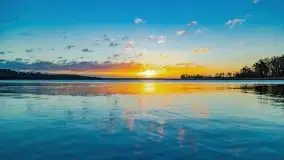 Wschód słońca nad jeziorem Święcajty, listopad 2021 r. - zdjęcie 24