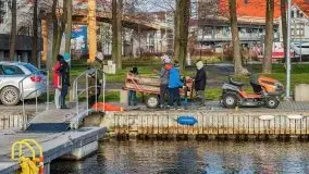 Fotorelacja z sprzątania dna w Ekomarinie Giżycko - zdjęcie 32