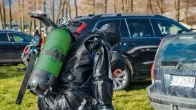 Fotorelacja z sprzątania dna w Ekomarinie Giżycko - zdjęcie 26