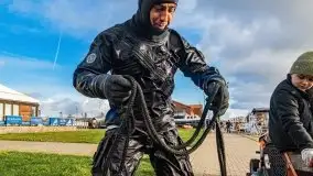 Fotorelacja z sprzątania dna w Ekomarinie Giżycko - zdjęcie 22