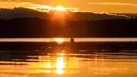 Listopadowy zachód słońca nad jeziorem Tałty, Skorupki - zdjęcie 24