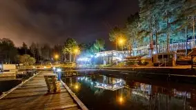 Port Tajty - listopadowa noc 2021 r. - zdjęcie 1