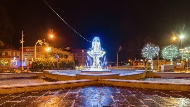 Nocne Giżycko gotowe na święta, grudzień 2021 - zdjęcie 4