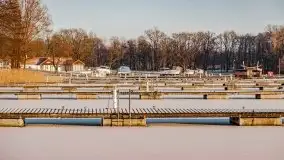 Grudniowy, zimowy port w Sztynorcie - zdjęcie 15