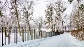 Księżycowy Dworek i jezioro Siercze w okowach zimy - zdjęcie 13