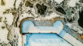 Mazurska zima nad kanałami, styczeń 2021 - zdjęcie 12