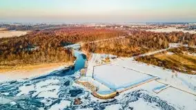 Mazurska zima nad kanałami, styczeń 2021 - zdjęcie 10