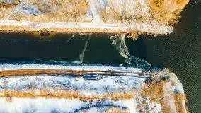 Mazurska zima nad kanałami, styczeń 2021 - zdjęcie 20