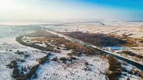 Mazurska zima nad kanałami, styczeń 2021 - zdjęcie 18