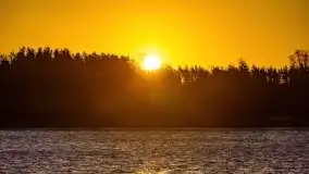 Wschód słońca nad jeziorami Boczne i Niegocin, styczeń 2022 r. - zdjęcie 58