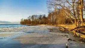 Styczniowe słońce, jezioro Dargin i kra... - zdjęcie 60