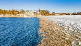 Zimowa Stranda i jezioro Kisajno, styczeń 2022 r. - zdjęcie 5