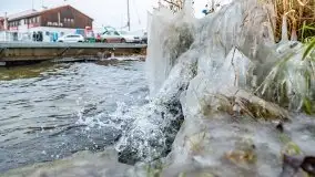 Niegocin i Giżycko skute lodem, grudzień 2020 - zdjęcie 15